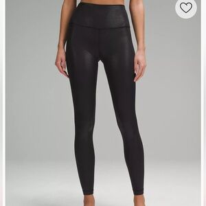 Lululemon Align Shine (faux leather)